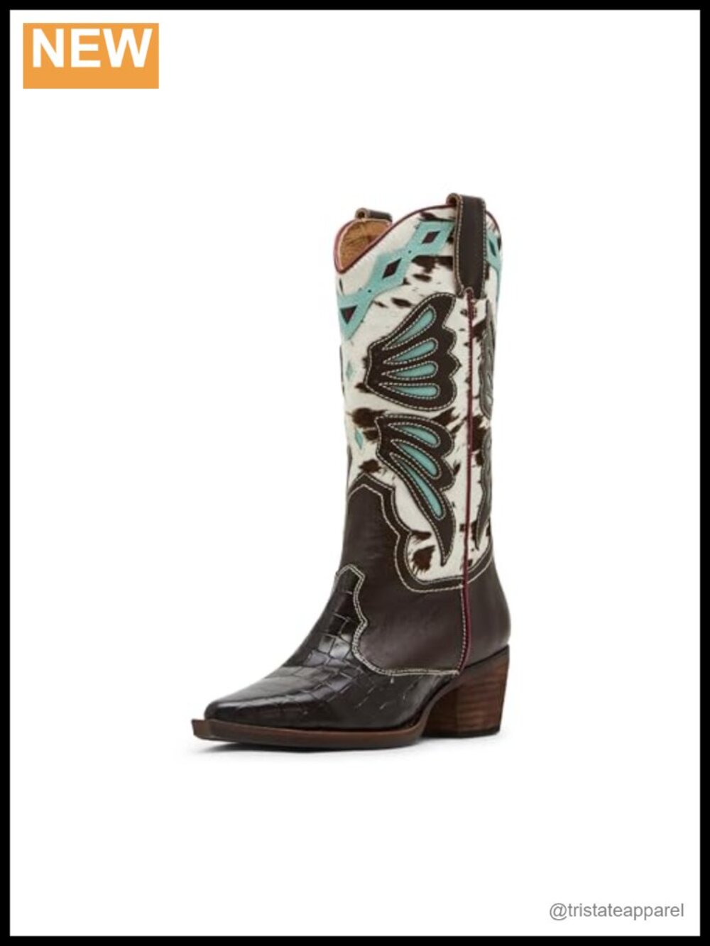 Steve Madden Women's Arroyo Calf High Block Heel Equestrian Boot Leather